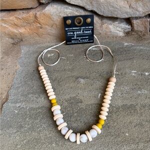 New🌟Anthropologie-Bella Tunno Vancouver Cream Teething Necklace